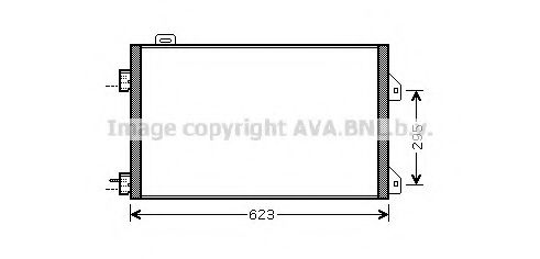 Imagine Condensator, climatizare AVA QUALITY COOLING RT5347