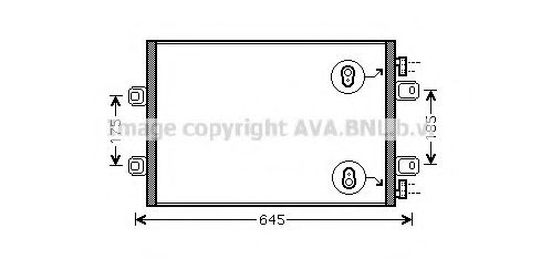 Imagine Condensator, climatizare AVA QUALITY COOLING RT5406