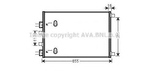 Imagine Condensator, climatizare AVA QUALITY COOLING RT5422