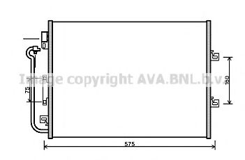 Imagine Condensator, climatizare AVA QUALITY COOLING RT5454D