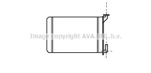 Imagine Schimbator caldura, incalzire habitaclu AVA QUALITY COOLING RT6028