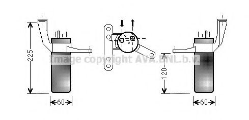 Imagine uscator,aer conditionat AVA QUALITY COOLING RTD442