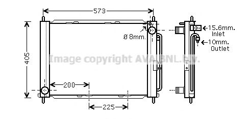 Imagine Modul racire AVA QUALITY COOLING RTM499