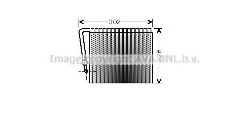 Imagine evaporator,aer conditionat AVA QUALITY COOLING RTV356