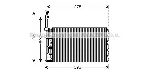 Imagine evaporator,aer conditionat AVA QUALITY COOLING RTV357