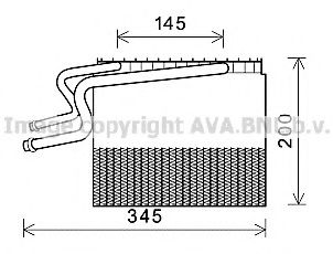 Imagine evaporator,aer conditionat AVA QUALITY COOLING RTV465