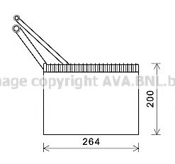 Imagine evaporator,aer conditionat AVA QUALITY COOLING RTV562