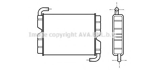 Imagine Schimbator caldura, incalzire habitaclu AVA QUALITY COOLING SC6006