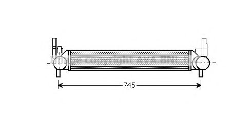 Imagine Intercooler, compresor AVA QUALITY COOLING ST4039