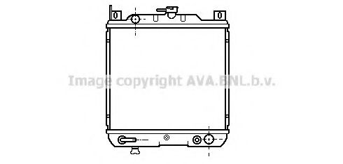 Imagine Radiator, racire motor AVA QUALITY COOLING SZ2021