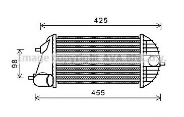 Imagine Intercooler, compresor AVA QUALITY COOLING SZA4123