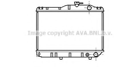 Imagine Radiator, racire motor AVA QUALITY COOLING TO2032