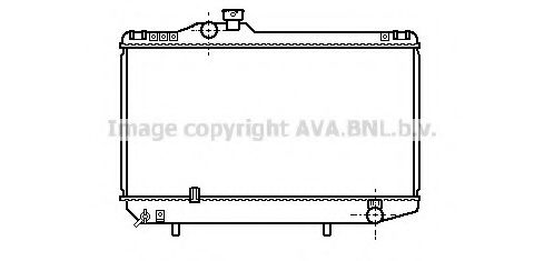 Imagine Radiator, racire motor AVA QUALITY COOLING TO2093