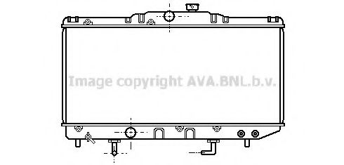 Imagine Radiator, racire motor AVA QUALITY COOLING TO2159