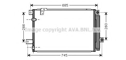 Imagine Condensator, climatizare AVA QUALITY COOLING TO5409D