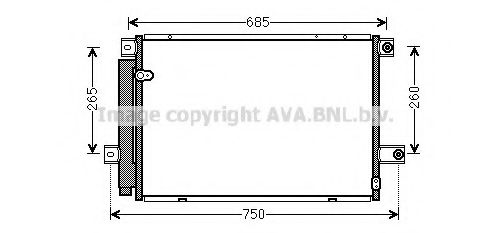 Imagine Condensator, climatizare AVA QUALITY COOLING TO5559