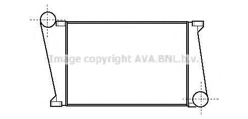 Imagine Intercooler, compresor AVA QUALITY COOLING VL4007