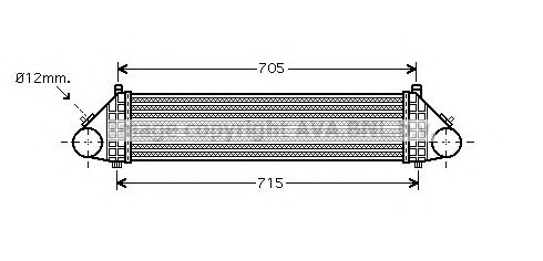 Imagine Intercooler, compresor AVA QUALITY COOLING VO4164