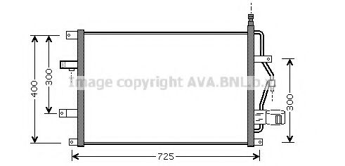 Imagine Condensator, climatizare AVA QUALITY COOLING VO5107D