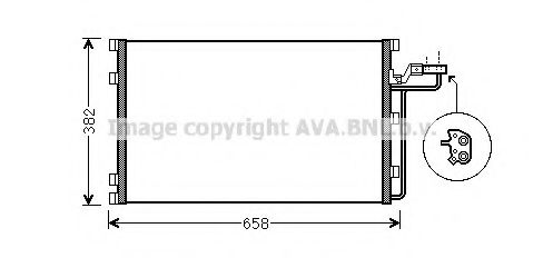 Imagine Condensator, climatizare AVA QUALITY COOLING VO5150