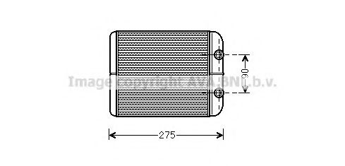 Imagine Schimbator caldura, incalzire habitaclu AVA QUALITY COOLING VW6301