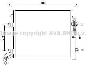 Imagine Condensator, climatizare AVA QUALITY COOLING VWA5324D