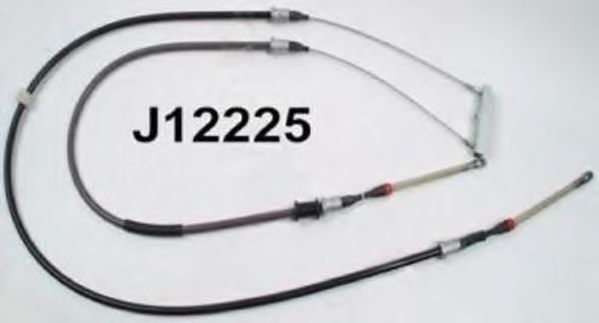 Cablu, frana de parcare NIPPARTS J12225