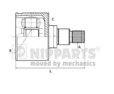 Imagine Set articulatie, planetara NIPPARTS J2831136