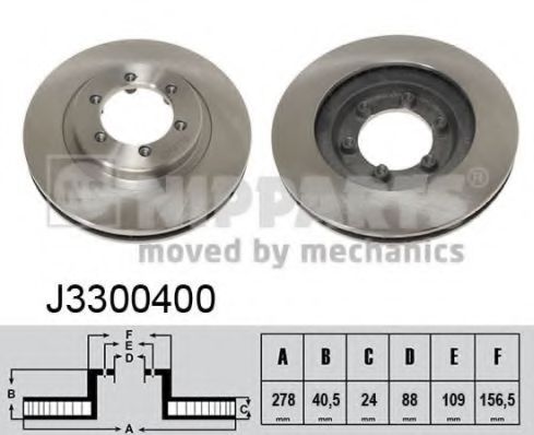 Imagine Disc frana NIPPARTS J3300400