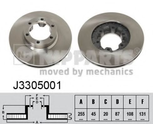 Imagine Disc frana NIPPARTS J3305001