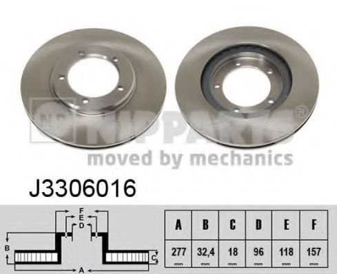 Imagine Disc frana NIPPARTS J3306016