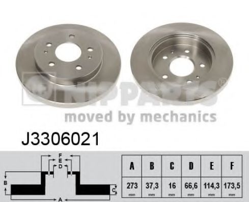 Imagine Disc frana NIPPARTS J3306021