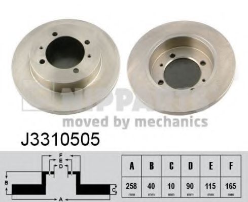 Imagine Disc frana NIPPARTS J3310505