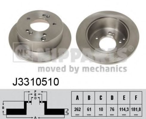 Imagine Disc frana NIPPARTS J3310510