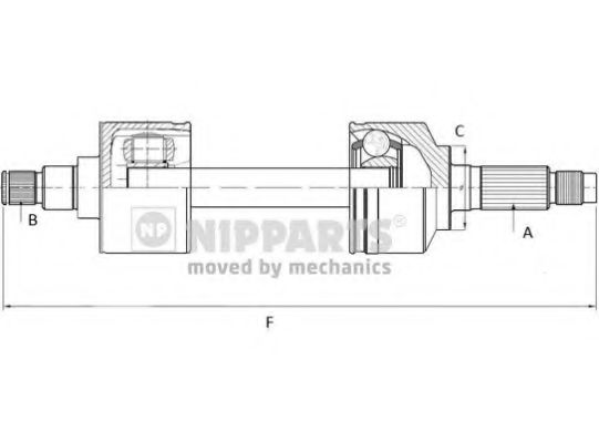 Planetara NIPPARTS N2812004
