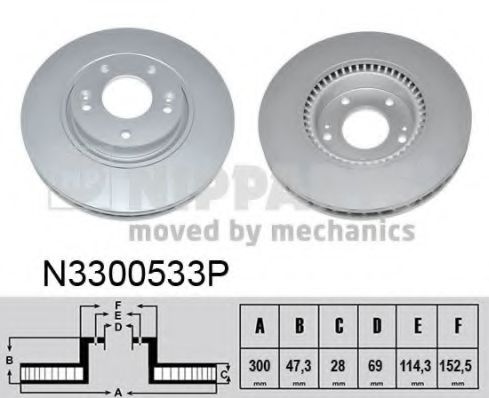 Imagine Disc frana NIPPARTS N3300533P