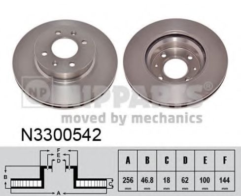 Imagine Disc frana NIPPARTS N3300542