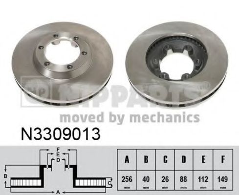 Imagine Disc frana NIPPARTS N3309013