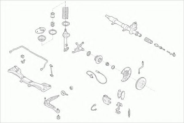 Imagine Directie ZF Parts BMW-3CAB-FZ002