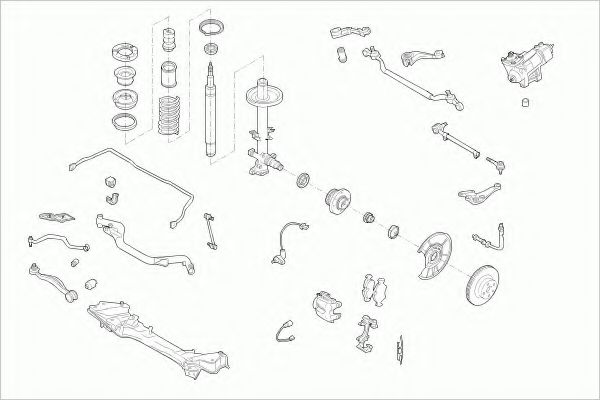 Imagine Directie ZF Parts BMW-5TOU-FZ002