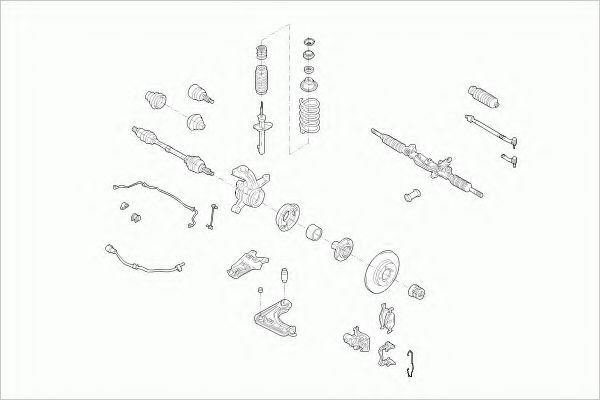 Imagine Directie ZF Parts FORD-KA-FZ001