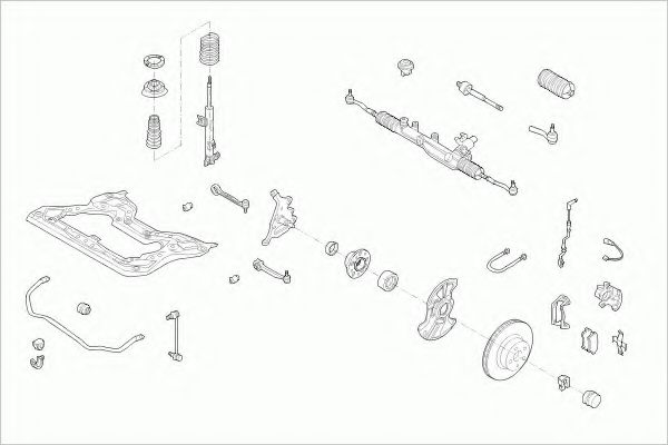 Imagine Directie ZF Parts MERCE-C-KLA-FZ001