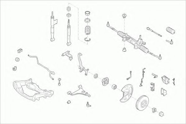 Imagine Directie ZF Parts MERCE-E-KLA-FZ003