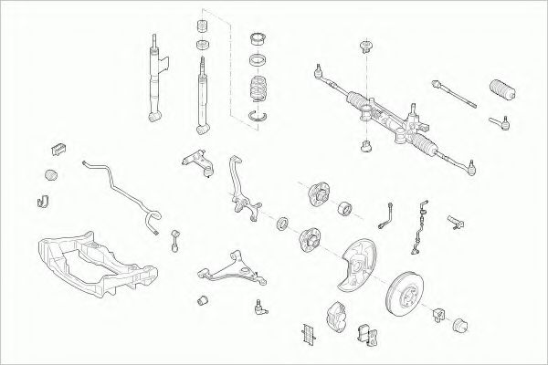 Imagine Directie ZF Parts MERCE-E-KLA-FZ009