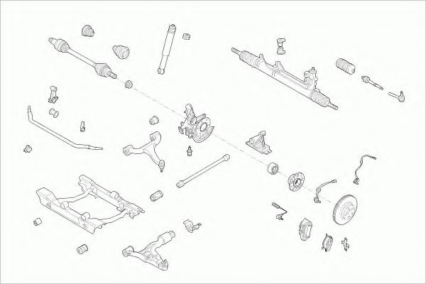 Imagine Directie ZF Parts MERCE-M-KLA-FZ001