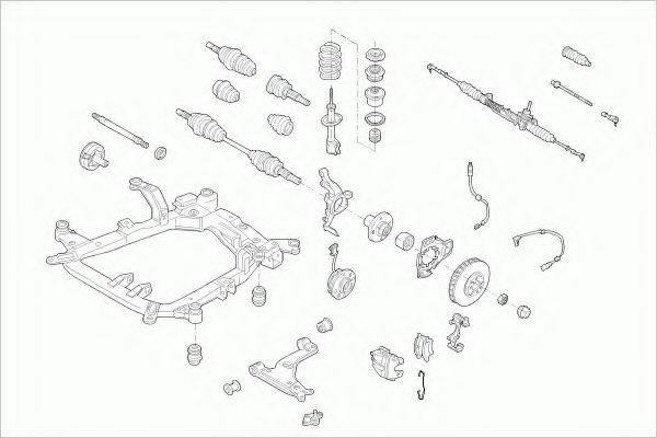 Imagine Directie ZF Parts OPEL-ASTRA-FZ017