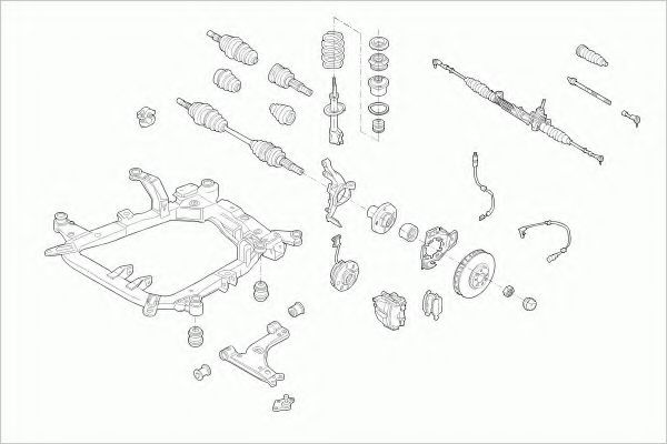 Imagine Directie ZF Parts OPEL-ASTRA-FZ036