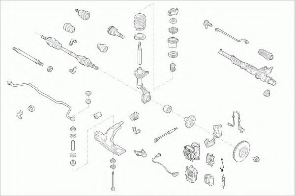 Imagine Directie ZF Parts OPEL-KADET-FZ010