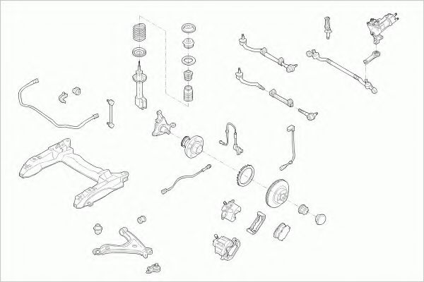 Imagine Directie ZF Parts OPEL-OMEGA-FZ003