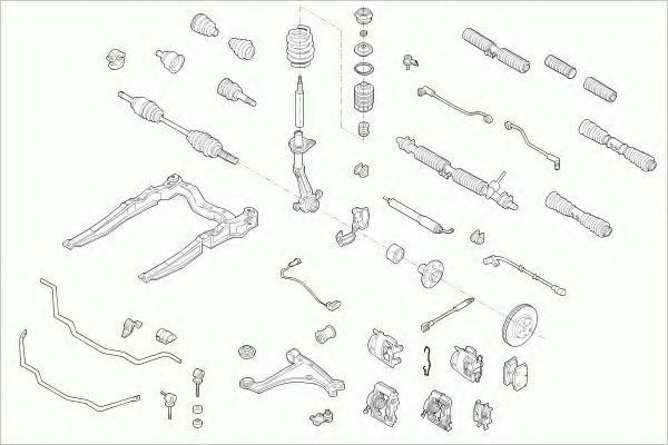 Imagine Directie ZF Parts OPEL-VECTR-FZ003